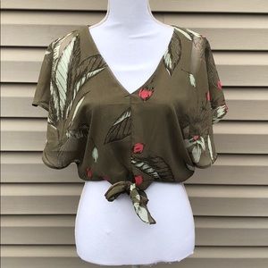 NWT Express crop top